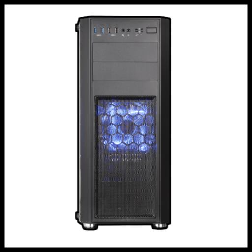 ゲーミングPC i5-7600K 青 TB4.20GHz RX470×2 CFX