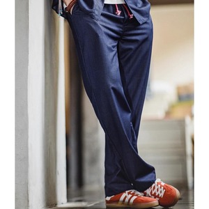 drape casual straight pants A0671