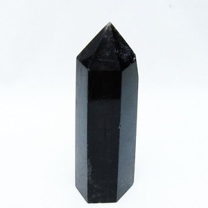 モリオン ポイント 黒水晶 六角柱 142-10761