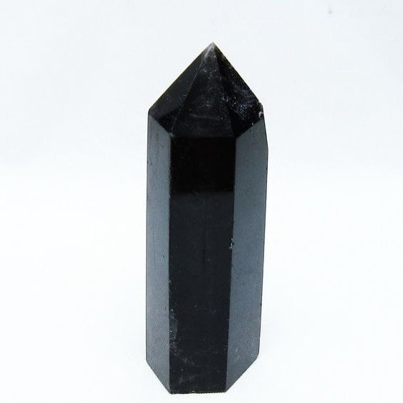 モリオン ポイント 黒水晶 六角柱 142-10761