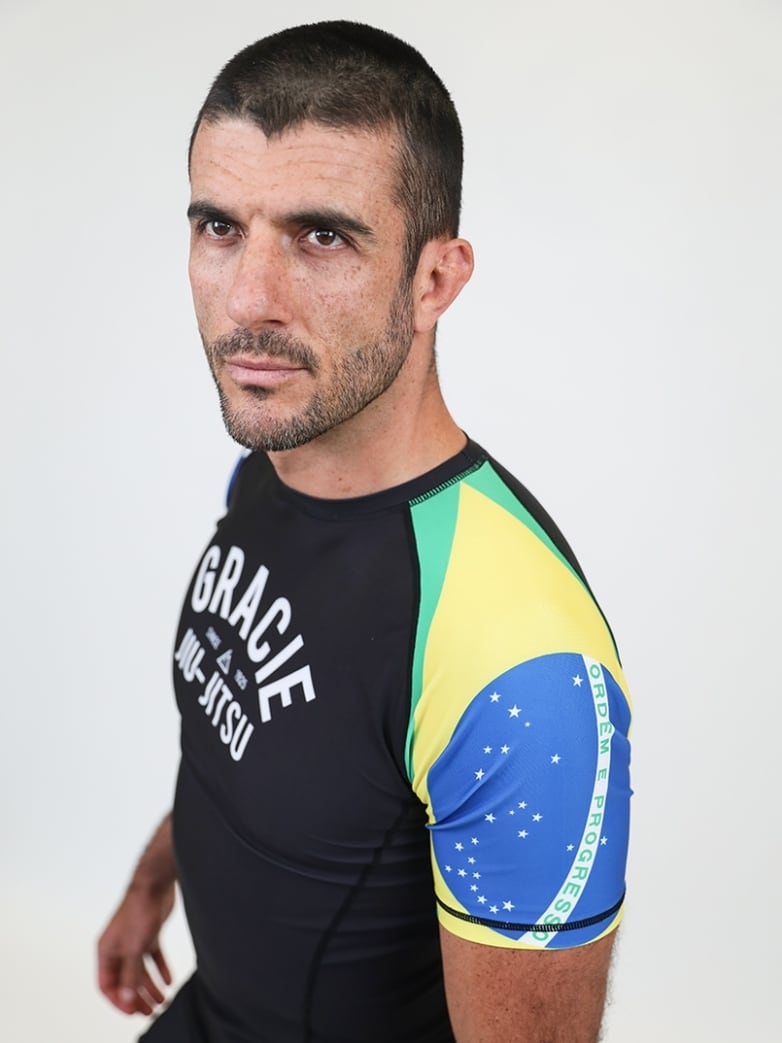 【ヴィンテージ】グレイシー柔術 七分丈 2枚セット グレイシー柔術 Flag ラッシュガード | ブラジリアン柔術教則を買う