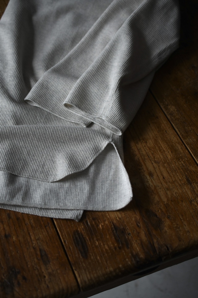 blurhmsROOTSTOCK / Rough&Smooth Thermal Over-neck L/S (Heather Oatmeal)