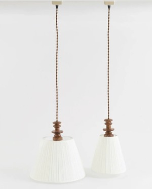 ペンダントライト／シーシャムウッド アンティーク ヴィンテージ [サイズ: S]