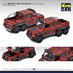 EraCAR 1/64 49 Mercedes-Benz G63 AMG6X6 Flame Camouflage Red