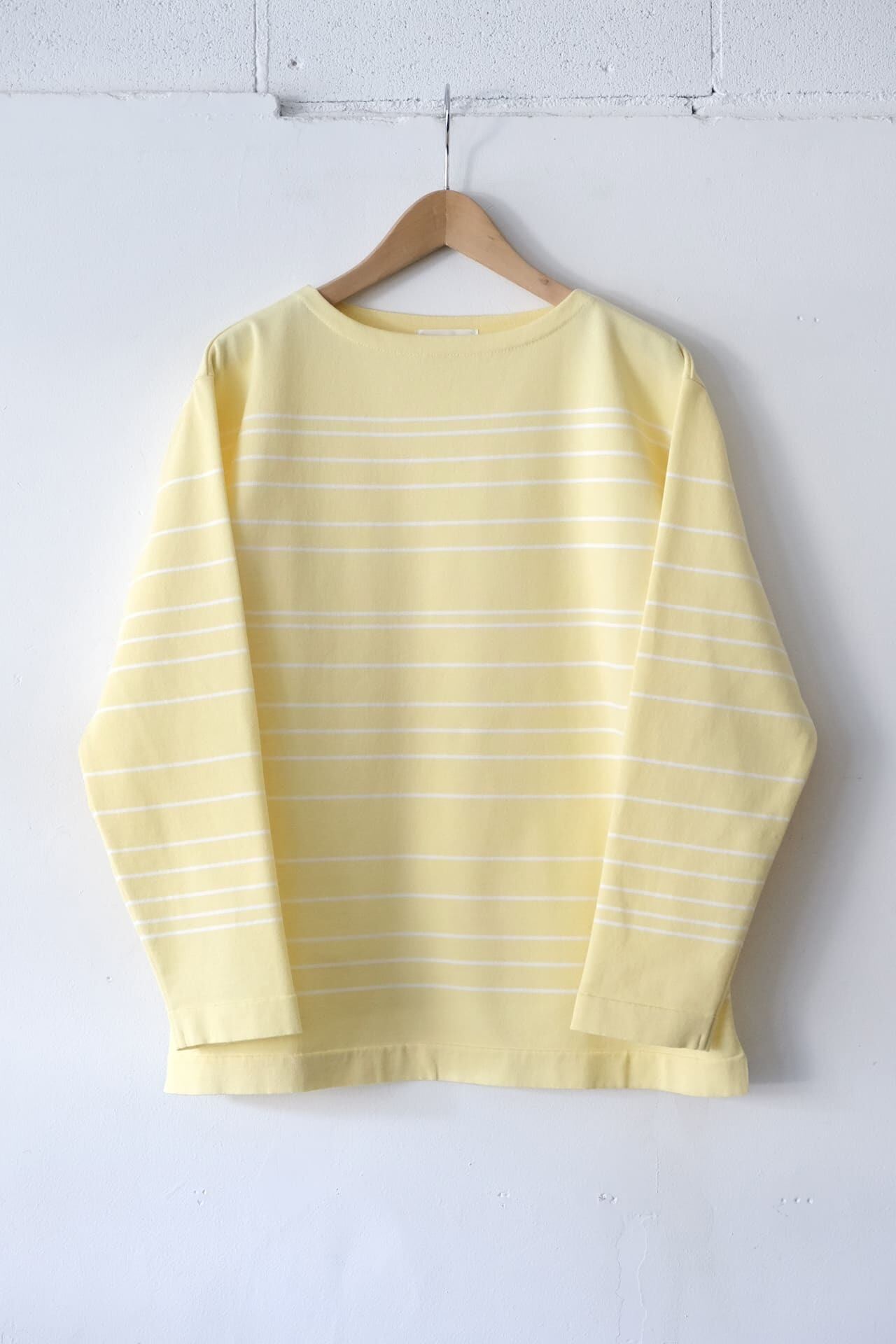 FUJITO Basque Shirt 'Pablo' Lemon/White,Blue/White