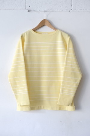 FUJITO Basque Shirt 'Pablo' Lemon/White,Blue/White