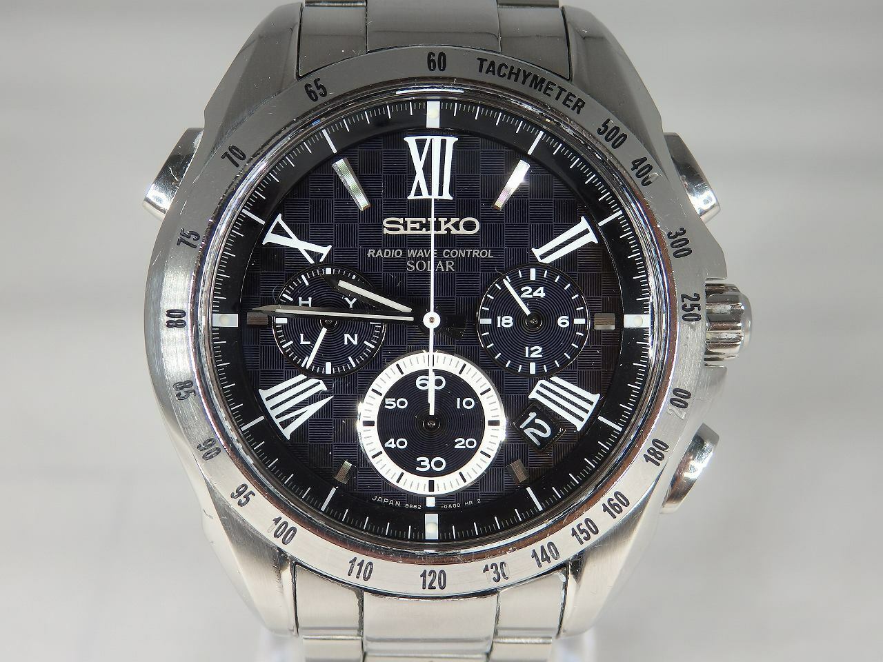 【中古】SEIKO　BRIGHTZ　セイコー ブライツ SAGA071 ソーラー 電波 メンズ 腕時計 黒 | 時計屋ドットコム　U powered  by BASE