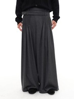 JCAESAR STUDIO Double Belted Wool Pants