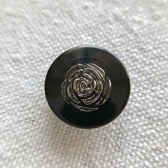 シルバーローズ×ブラック 15㎜