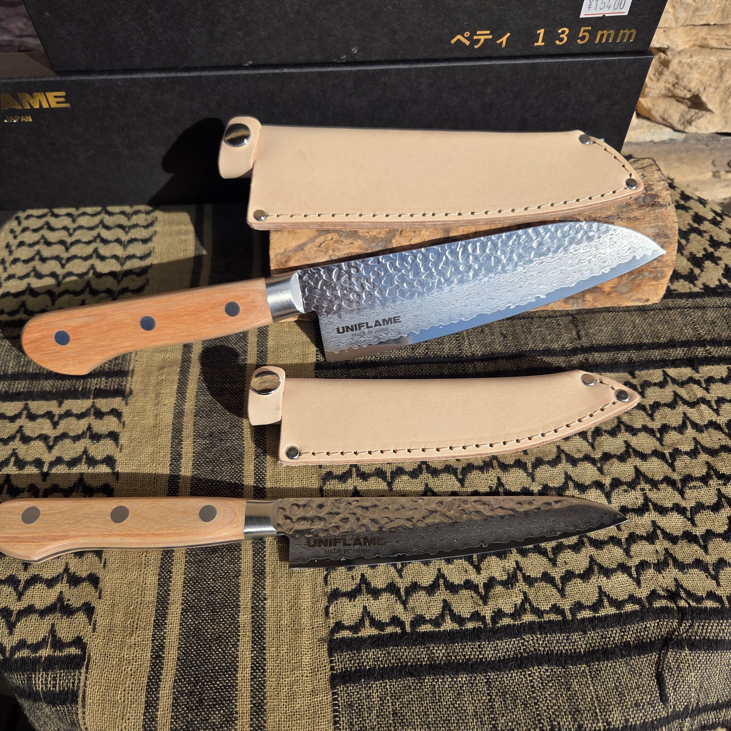 UNIFLAME ユニフレーム】UF ダマスカス 三徳包丁 165mm（2026年数量