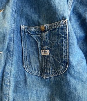 Vintage 60s Lee coverall denim jacket 81-LJ