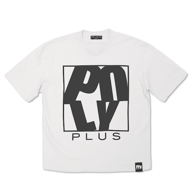【予約注文】POLYPLUS LOGO ビッグT-shirt  / WHITE