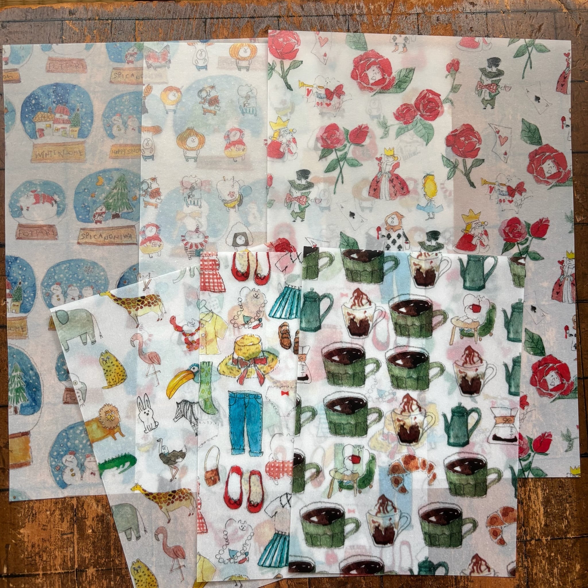 spicaの庭 マスキングテープ spicaの庭 マスキングテープ【でんぐり返り】15mm 7メートル | penpen