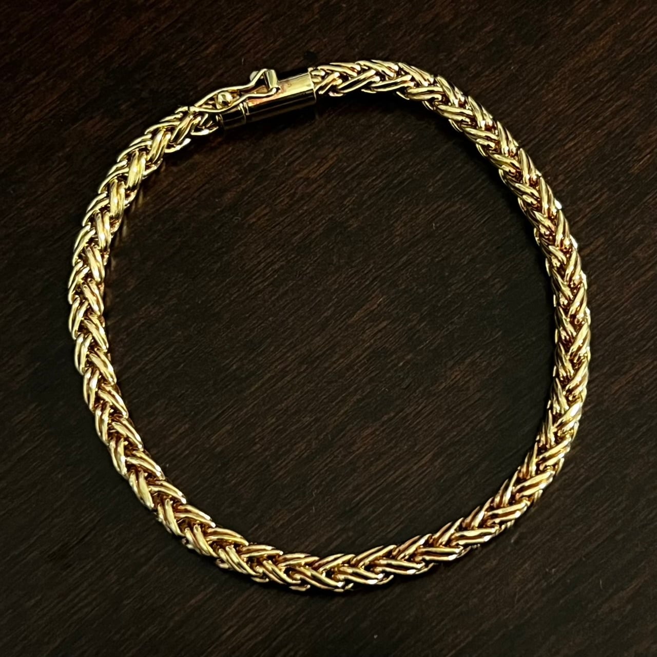 VINTAGE TIFFANY & CO. 18K Gold Braid Bracelet | ヴィンテージ