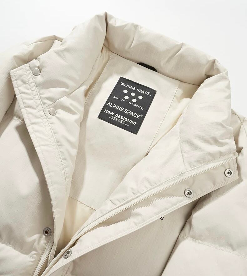 ホワイト グラデーション ダウンジャケット ホワイト グラデーション ダウンジャケット