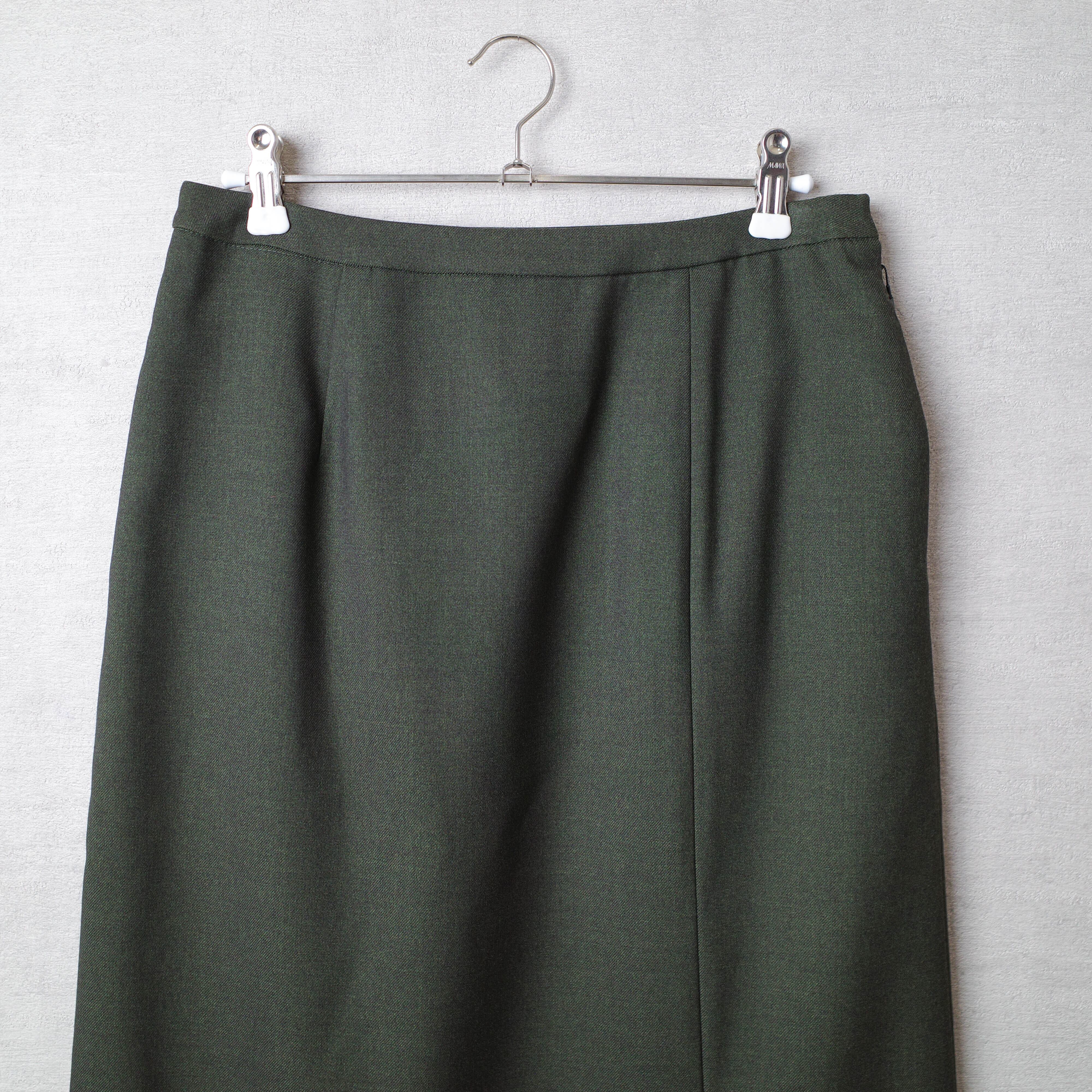 [NEW] RIM･ARK	SLIT SKIRT KHAKI 460BAL31-0230