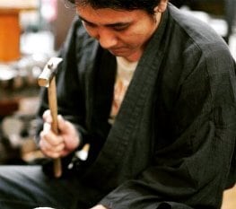 大人気！ギフトにも最適！／純銀鎚目・ピュアシルバーアイススプーン