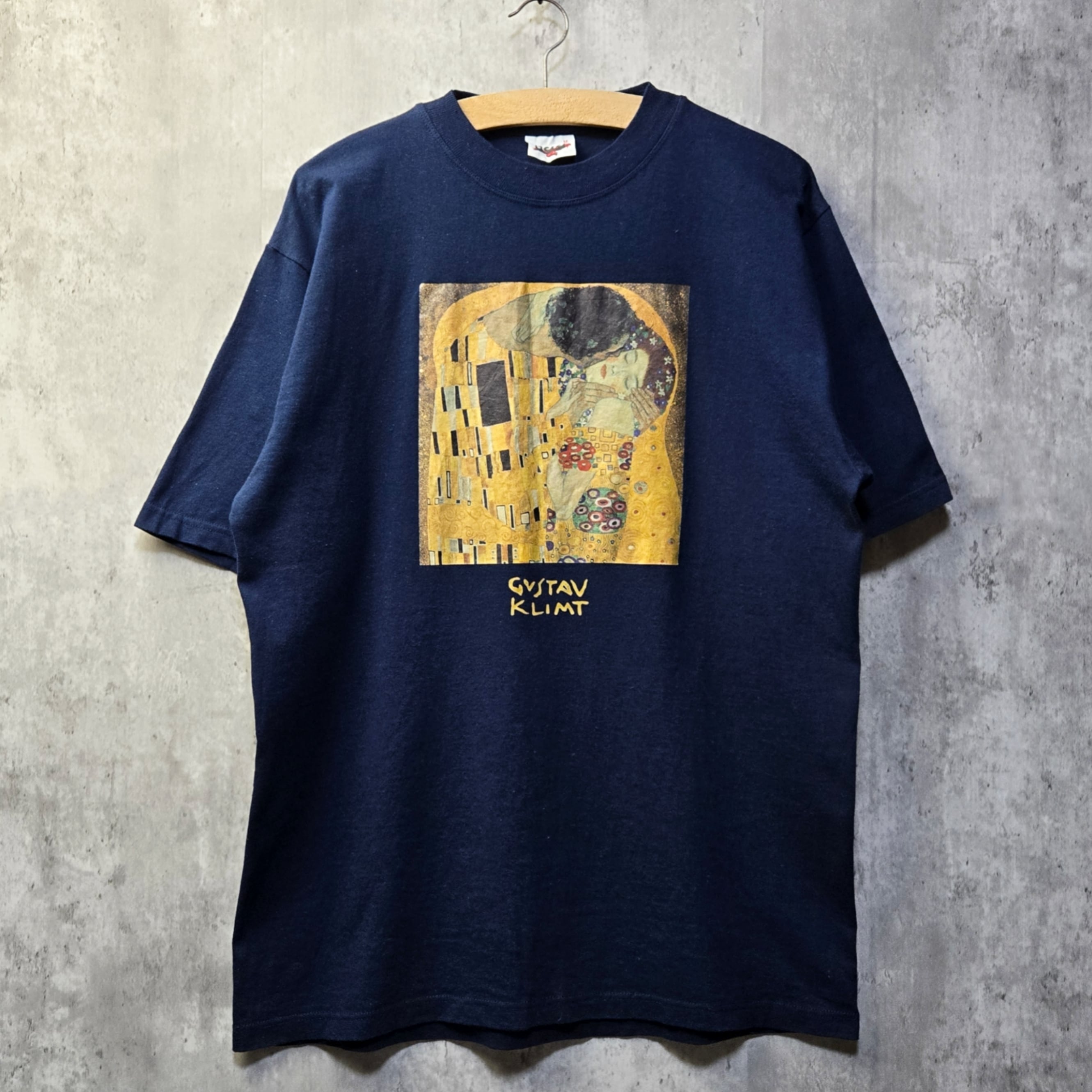 90s 90年代 クリムト 接吻 ヴィンテージTシャツ アートTシャツ ユーロ
