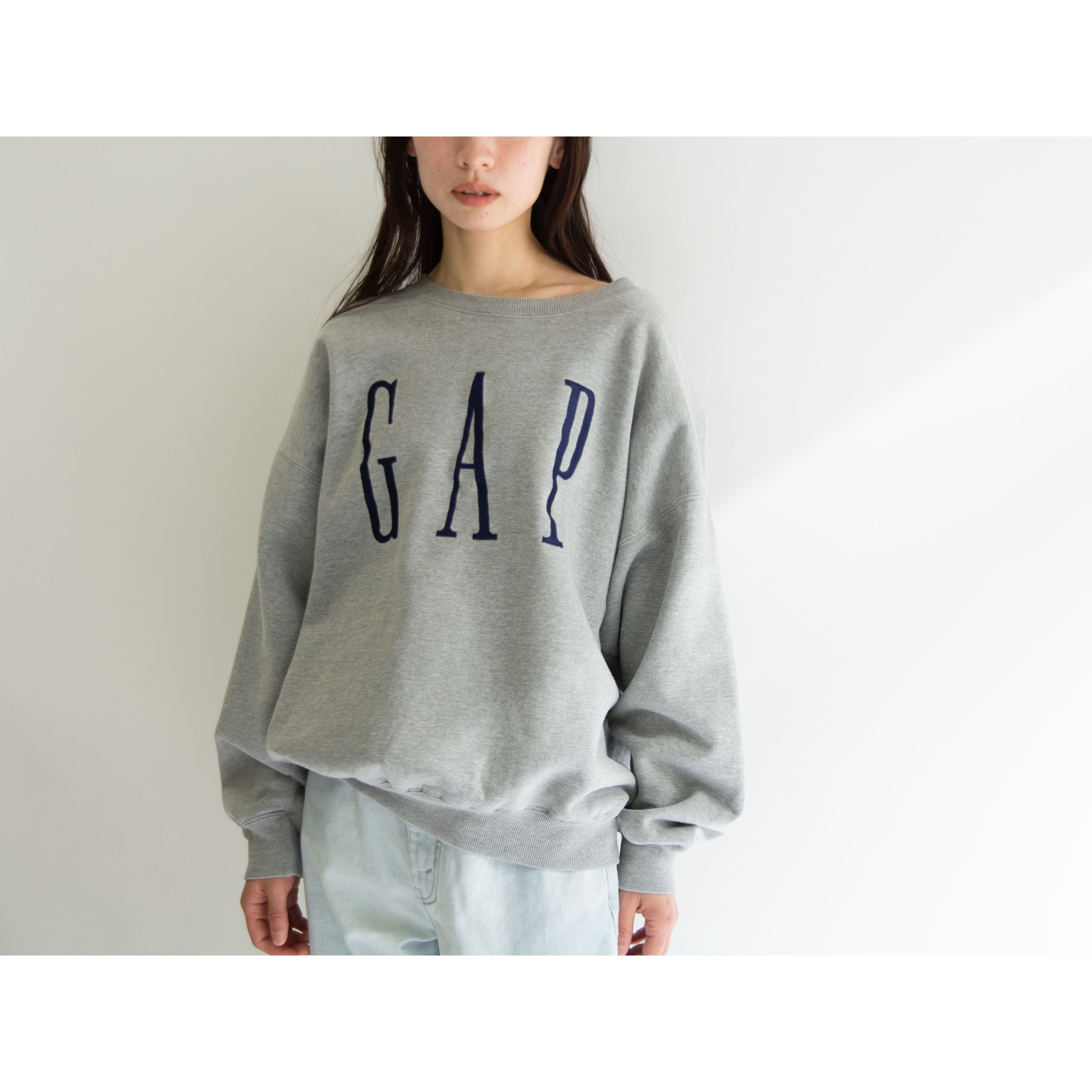 GAP】Made in Korea 80-90's Cotton-Polyester Sweat Shirt L