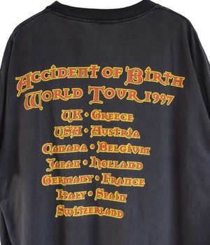 Vintage 90s XL Rock Band T-shirt -Bruce Dickinson-