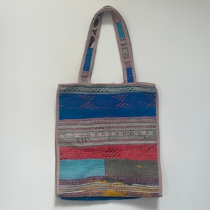 ＜PHET AND PLOY＞Kantha Bag Piping カンタバッグE