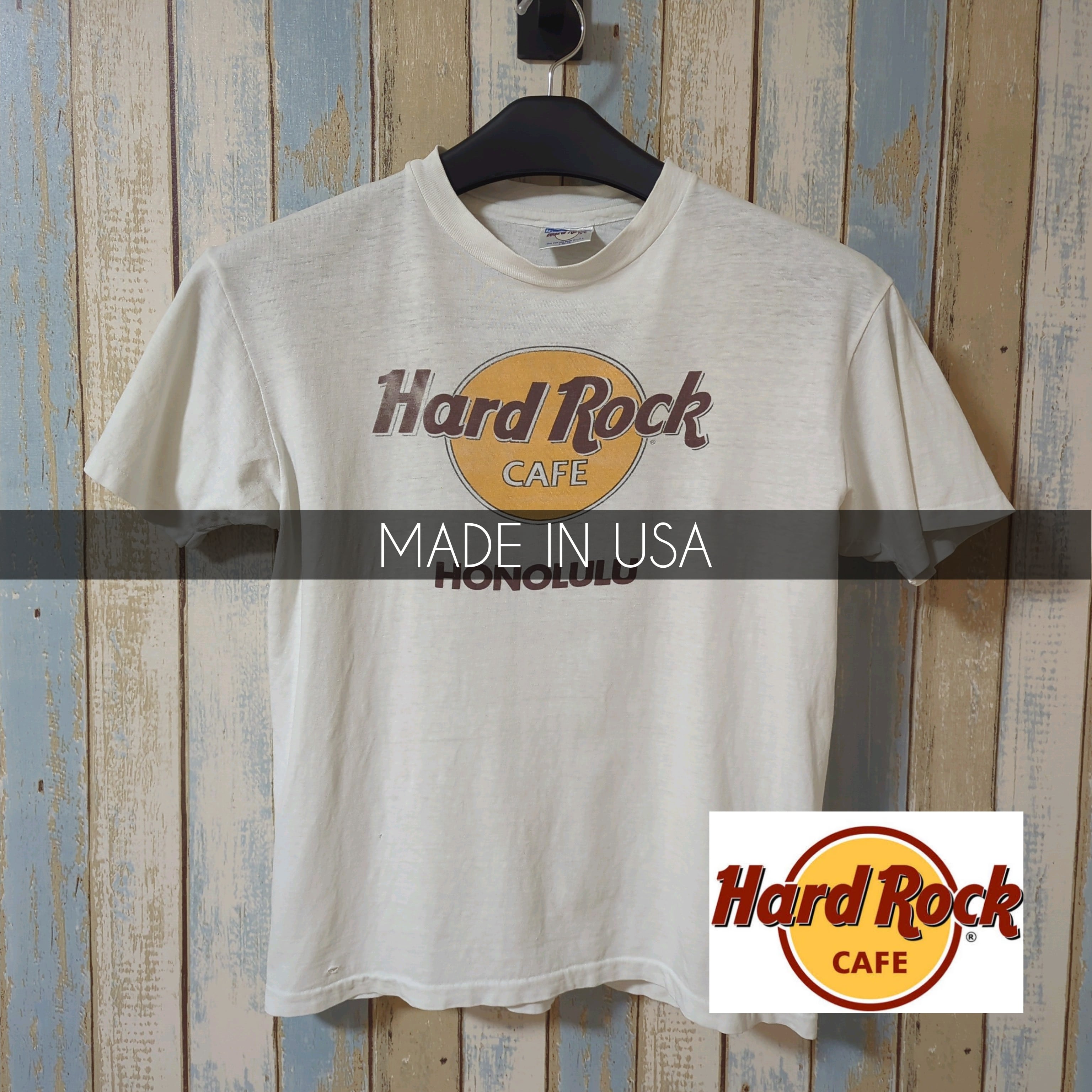 B'z SCENES ハードロックカフェ　Tシャツ B'z ビーズ ハードロックカフェ コラボ Tシャツ - メルカリ