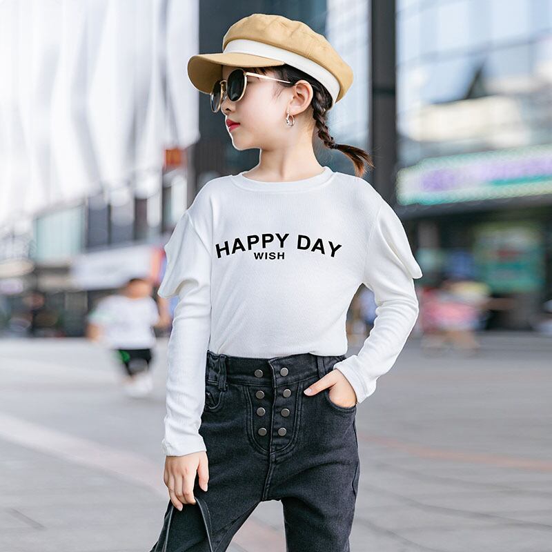 スリーブTシャツ シャツ スプリングオータムスタイルトップス ロング 春物 秋物 トレンディボーイ85284372248