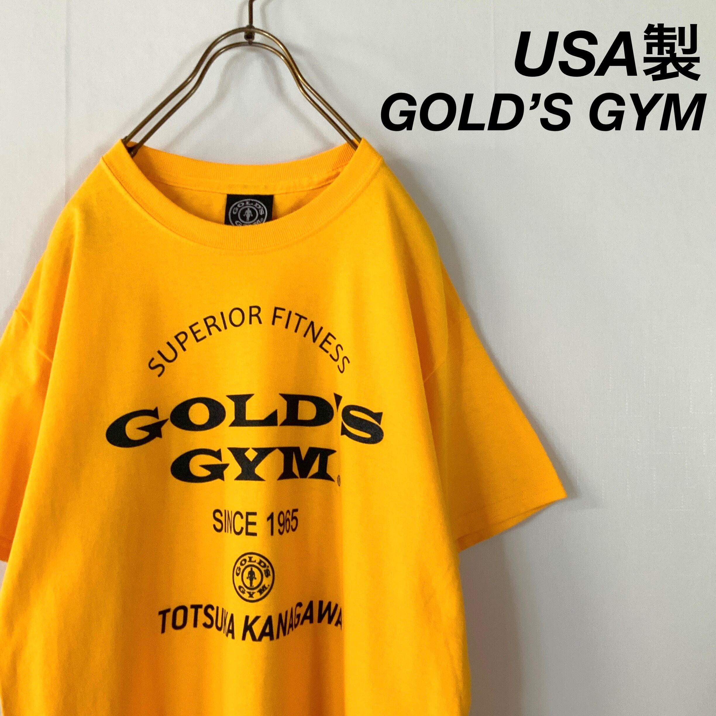 デッドストック 極美品 USA製 GOLD‘S GYM ゴールドジム tシャツ | 古着屋　MOU powered by BASE