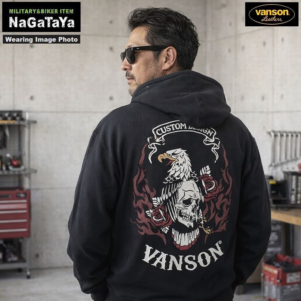 VANSON バンソン　パーカー　XL VANSON（バンソン） カジュアル期間限定定価16280円を15%OFFセール