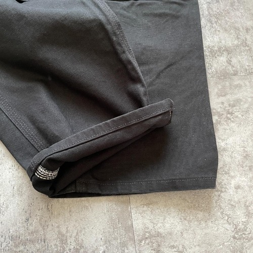 メキシコ製 ブラック ダブルニー Carhartt B01-M 34×36 詳細写真6