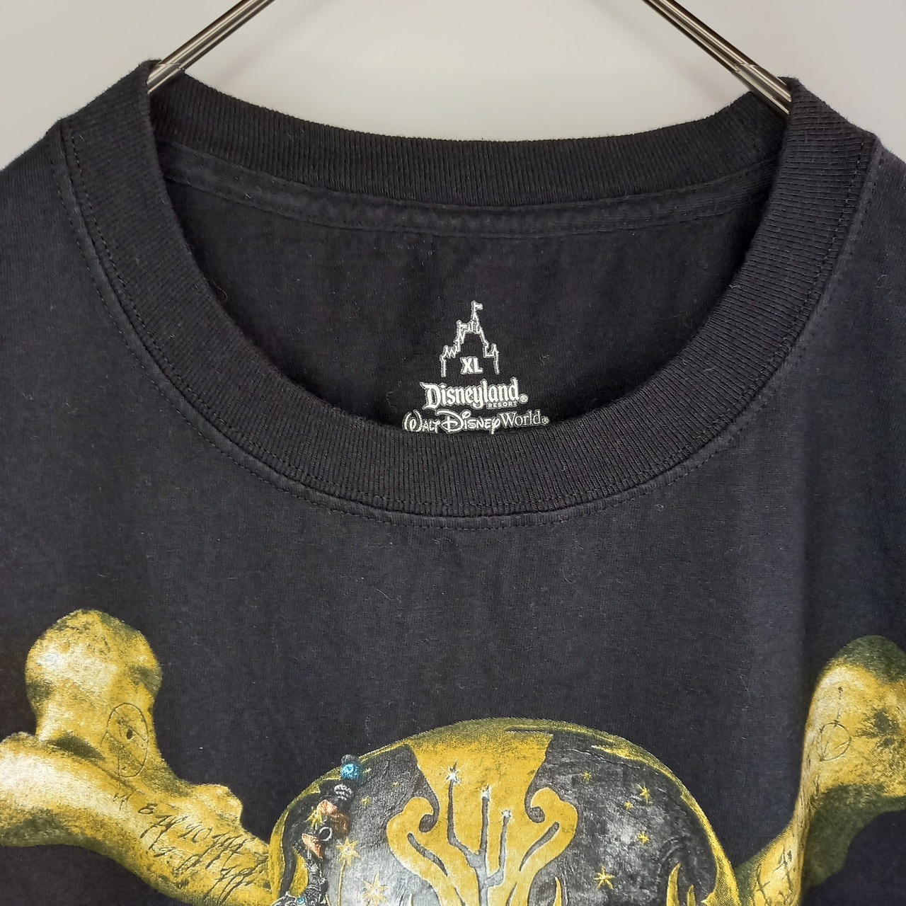 ディズニー　パイレーツオブカリビアン　クルーネック　Tシャツ　オーバーサイズ　黒