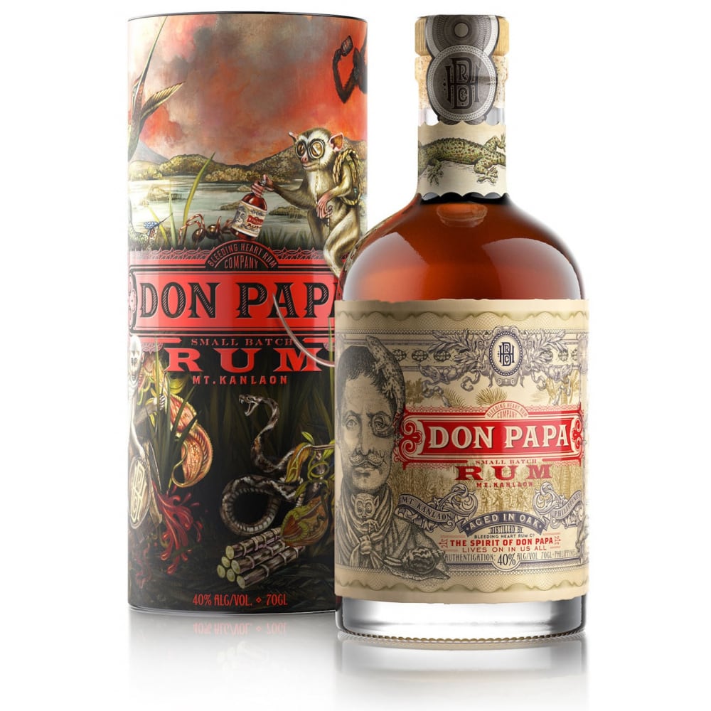 (ラム酒）Don Papa 7 Years Old ドンパパ７年（箱付き）