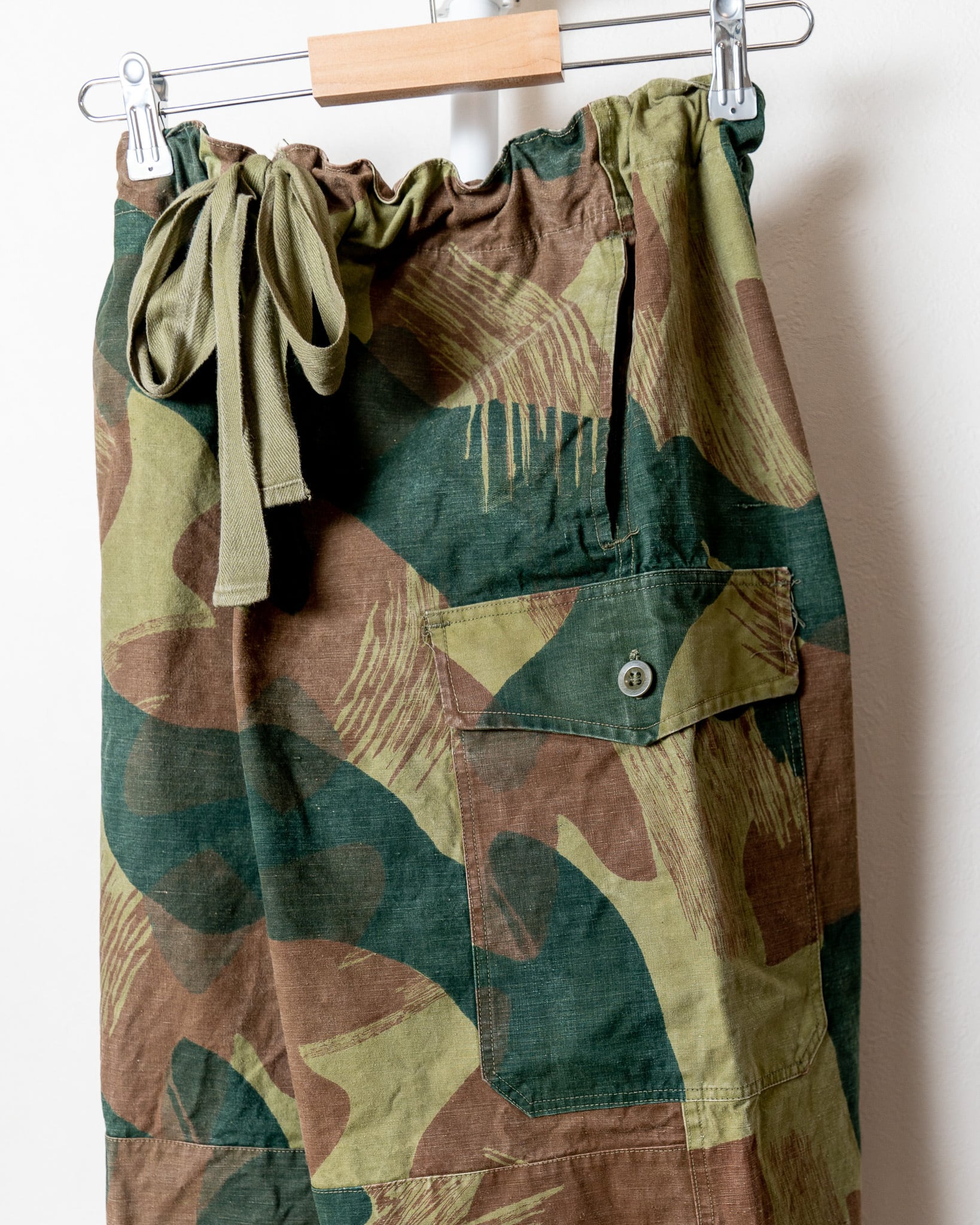 USED】Belgian Army 50's Brushstroke Camouflage Trousers 実物
