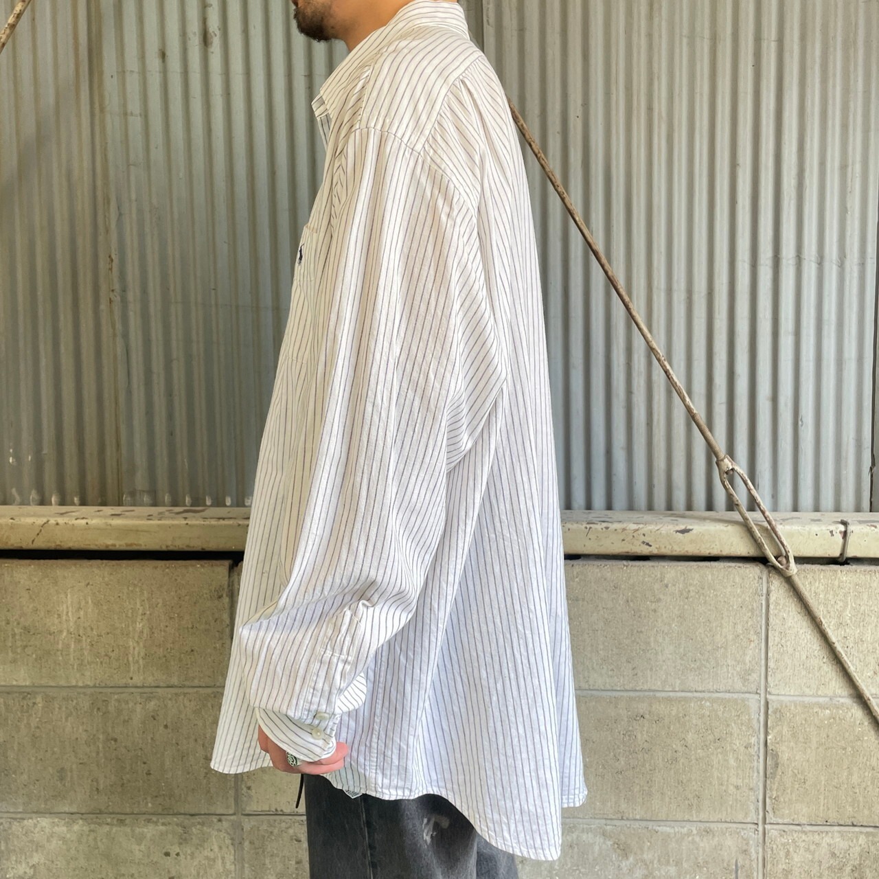 90年代 Polo by Ralph Lauren オールドラルフローレン CRANE コットン 