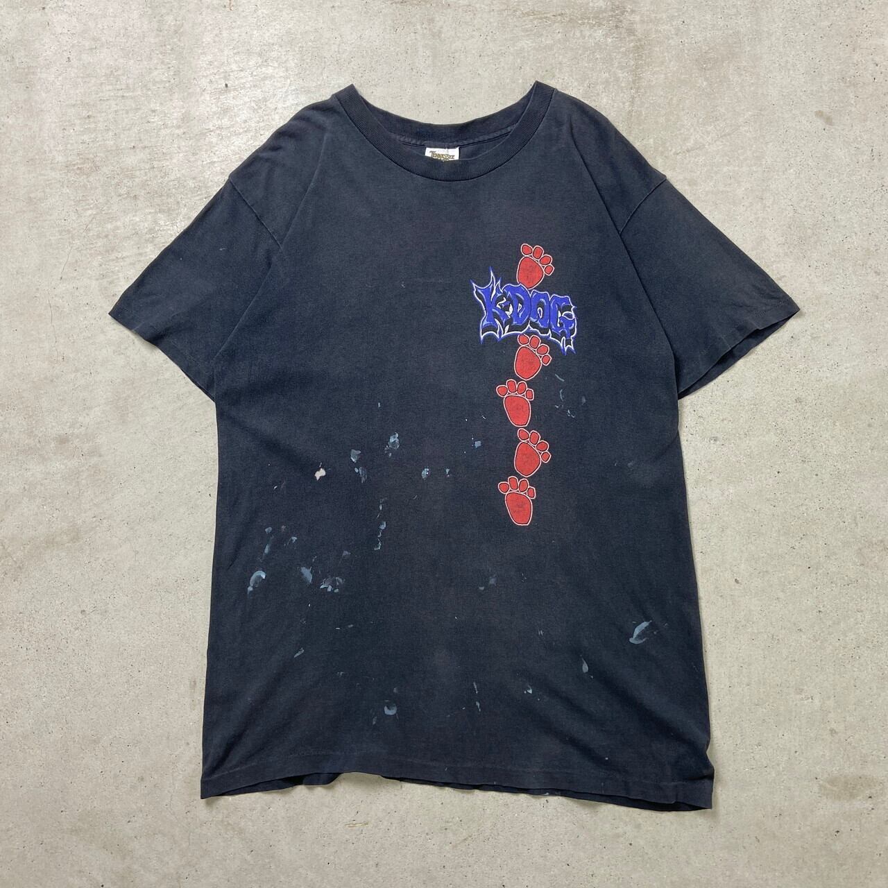 90年代 USA製 K-DOG nWo プロレス プリントTシャツ メンズL 古着 90s 