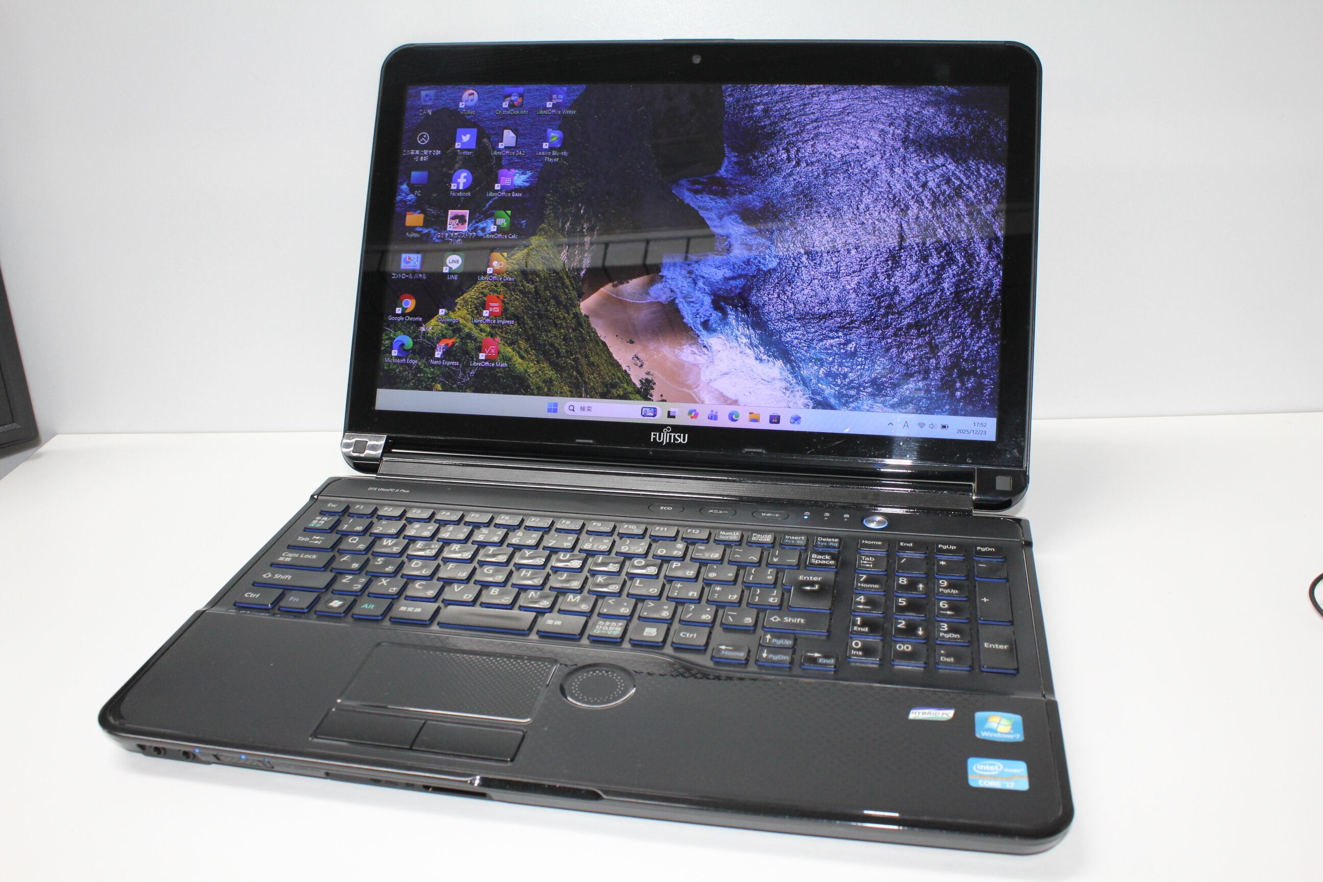 中古良品 HP M27fwa 27型ワイド液晶ディスプレイモニター HDMI搭載