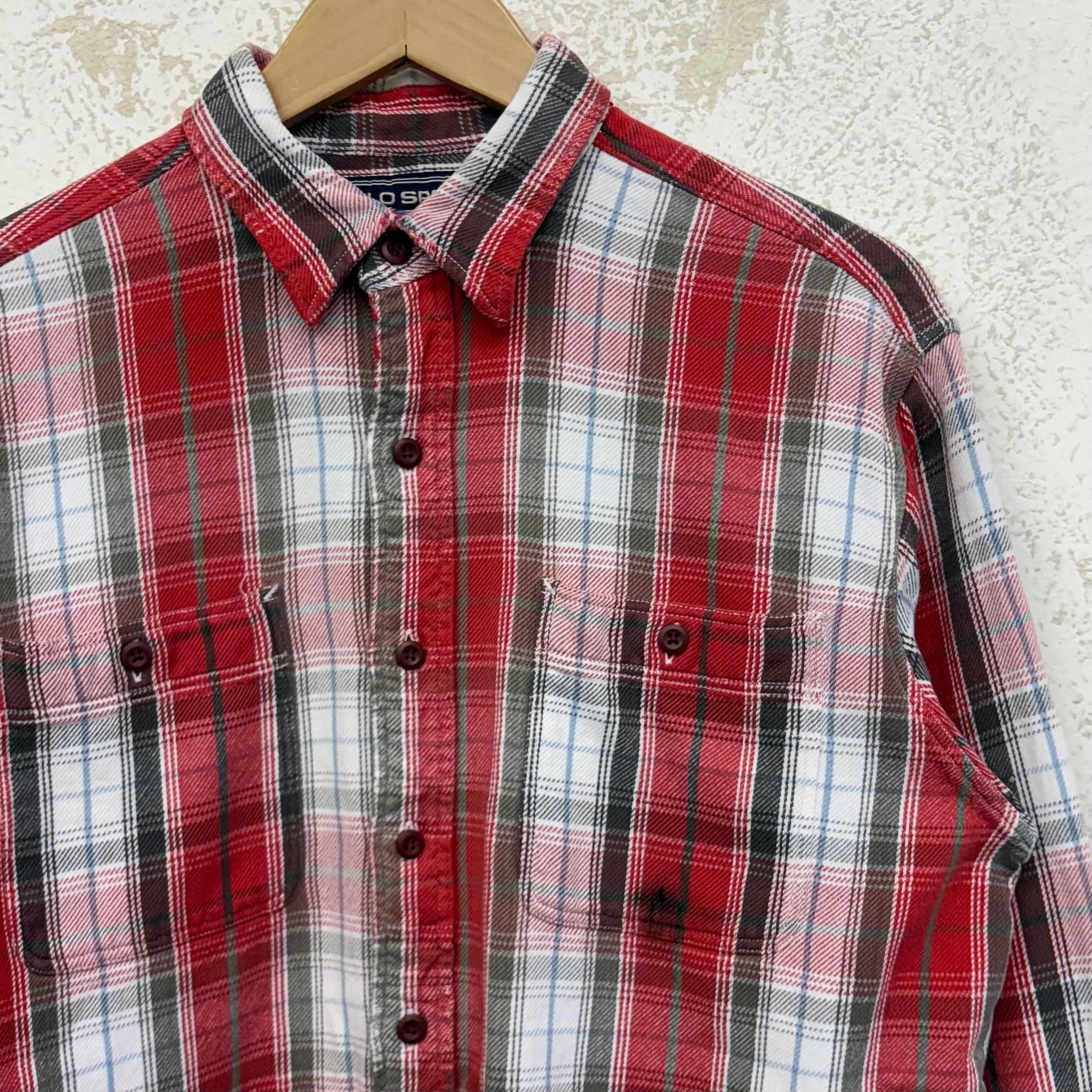 90's patagonia L/S check shirts size/M パタゴニア チェック シャツ
