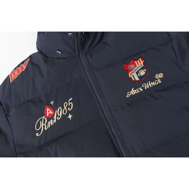 ミリタリーパッチフードボリュームアウター 3col R01316