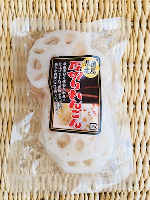 厚切り蓮根 (徳島産) 100g ☆天ぷら、煮物に!