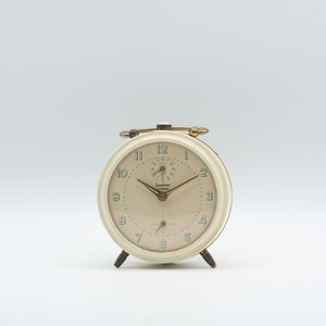 MANUAL-WIDING  TABLE CLOCK "bivox" | JUNGHANS | 1960s