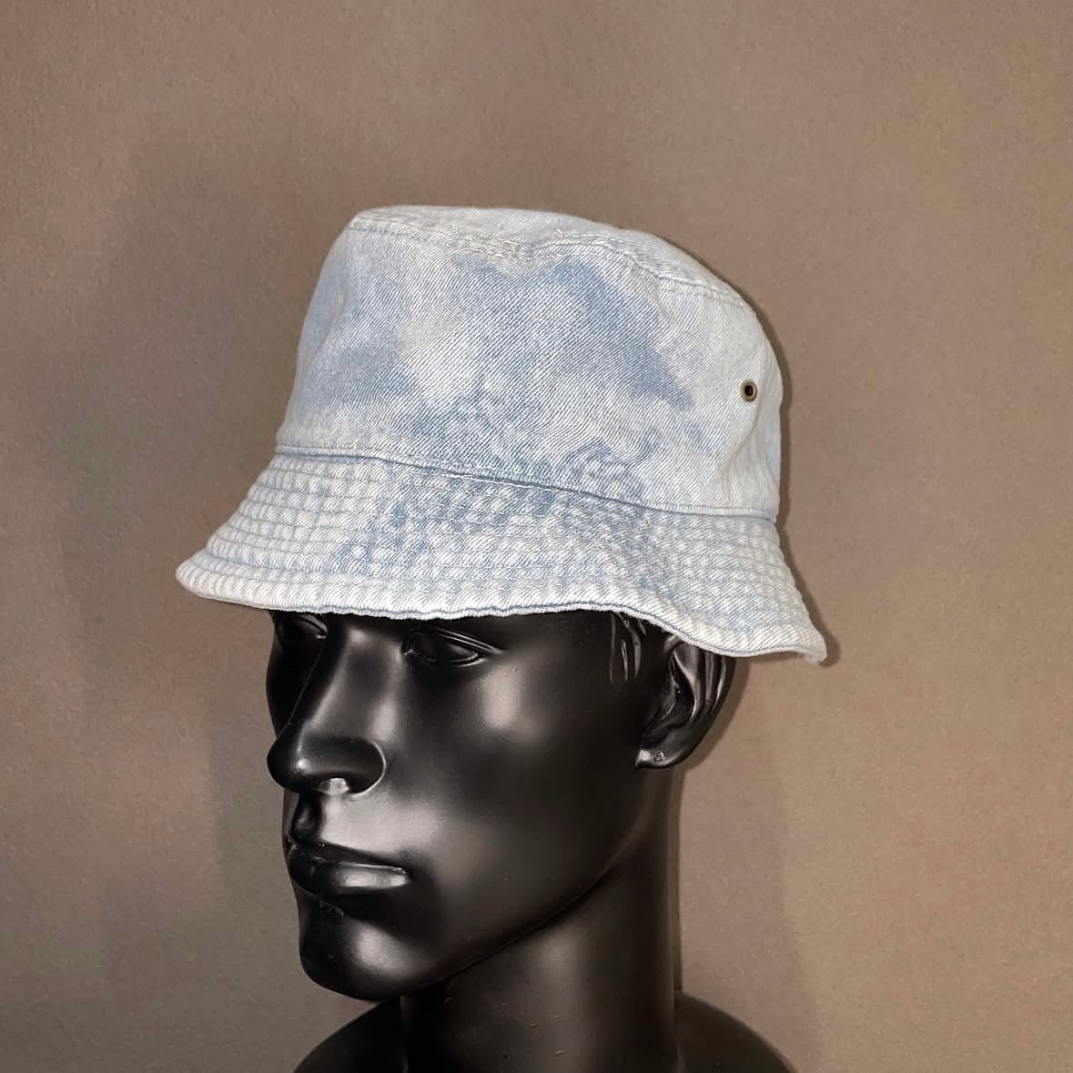 Used CHANEL シャネル ハット ロゴ Mサイズ コットン デニム アクア