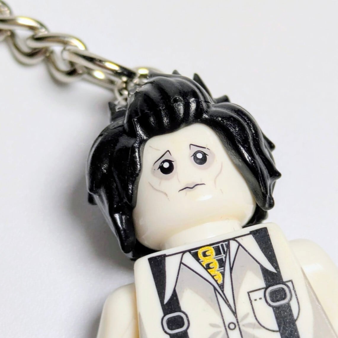 ♧☆ブロックフィギュアキーホルダー☆【 Edward Scissorhands