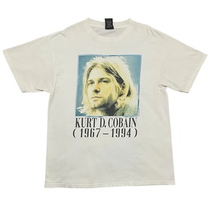90s Nirvana Kurt Cobain カートコバーン 追悼 Tシャツ (XL)