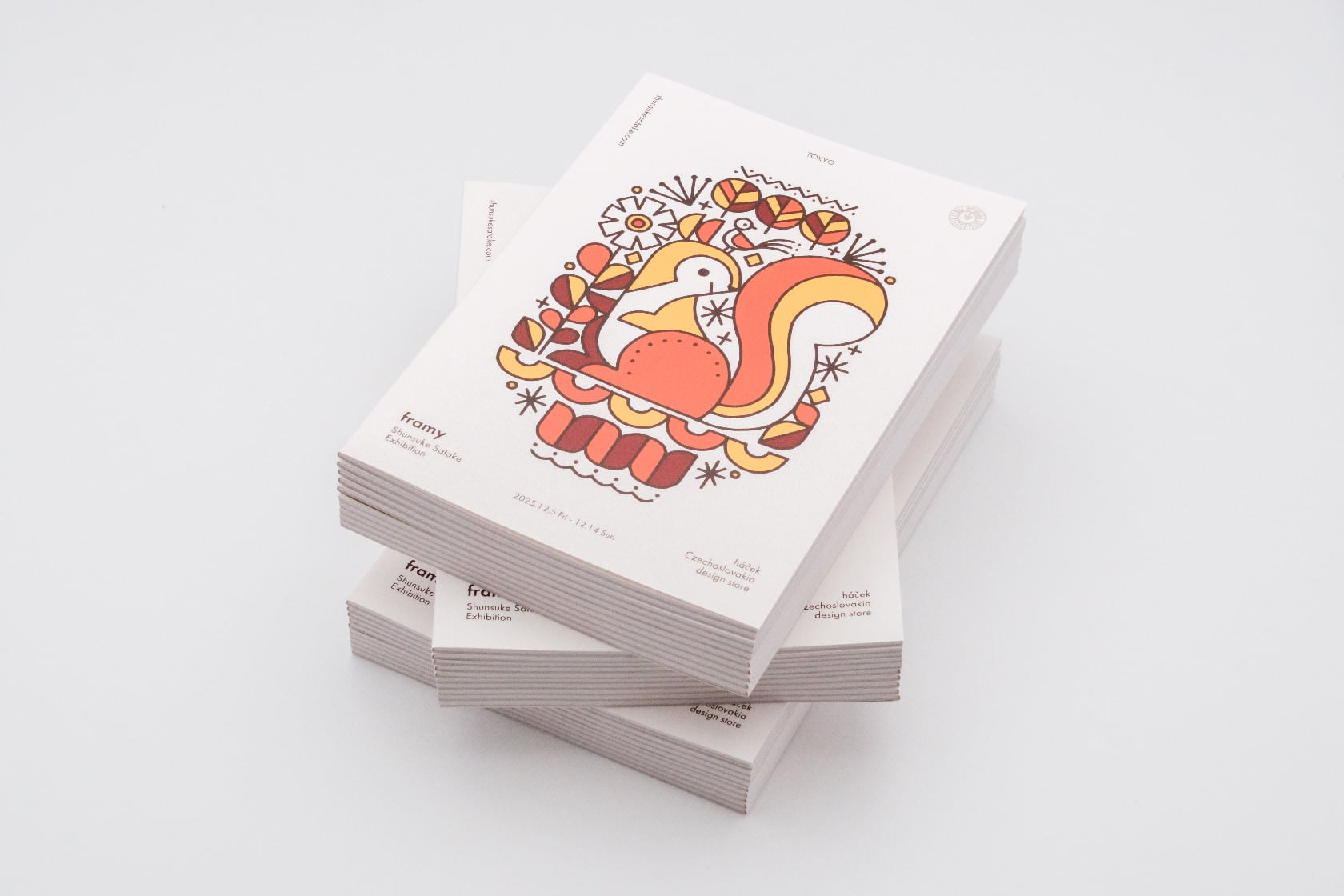 サタケシュンスケ/個展framy 図録 2025 | トレッペ雑貨店