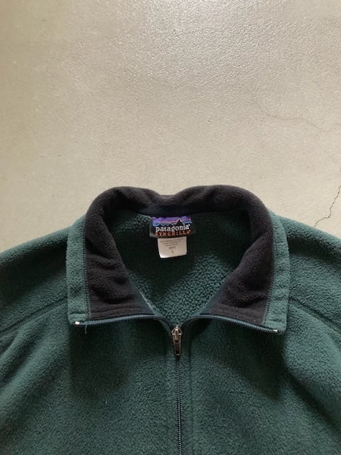 ダークグリーンL：patagonia パタゴニア シンチラ フリース ベスト
