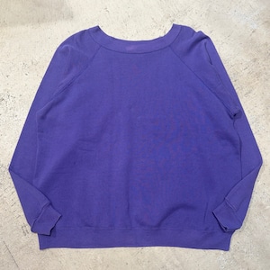 1990s HANES SWEAT SHIRT PURPLE USA