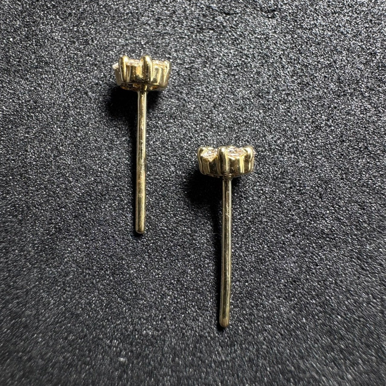 K18YG total0.20ct ダイヤモンド ピアス K18YG total0.20ct