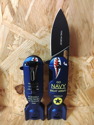 Shark Bomb Knife ”Rival”　NAVY