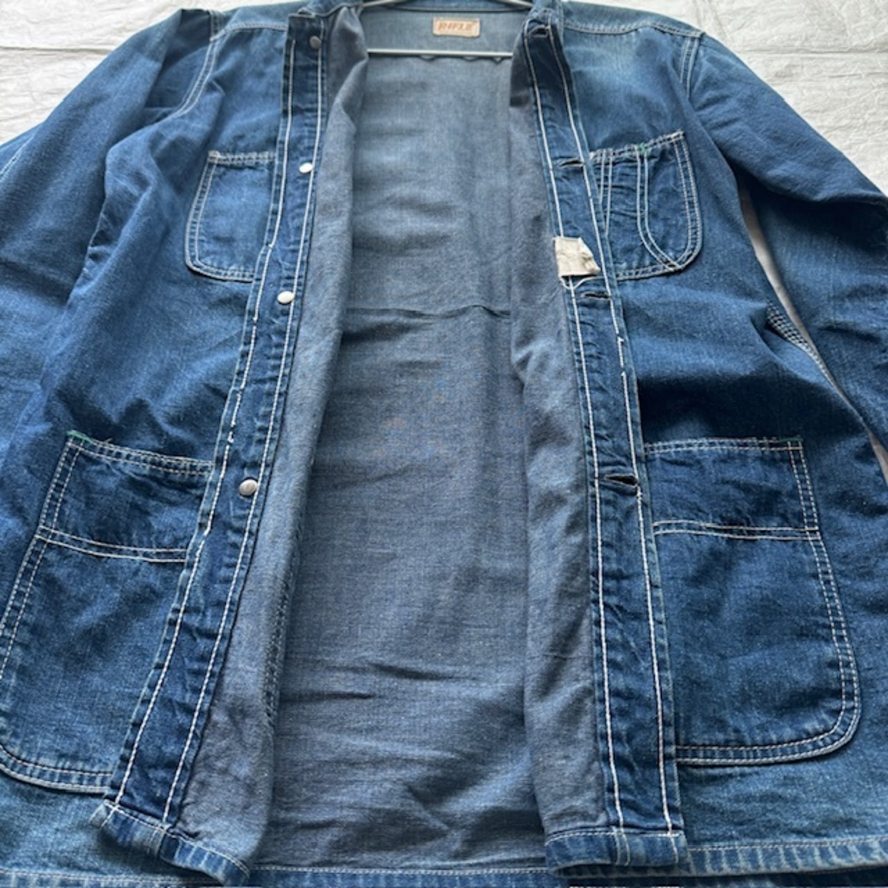 RIFLE デニムカバーオールジャケット 60s〜 画像11