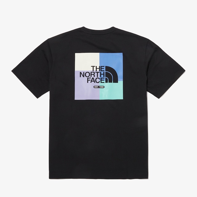 [THE NORTH FACE] COLOR PEAK S/S R/TEE BLACK 正規品 韓国ブランド 韓国代行 韓国通販 韓国ファッション ノースフェイス ホワイトレーベル ラベル